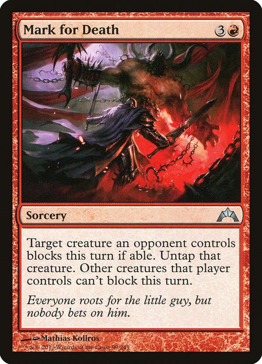 Mark for Death (99) (GTC)