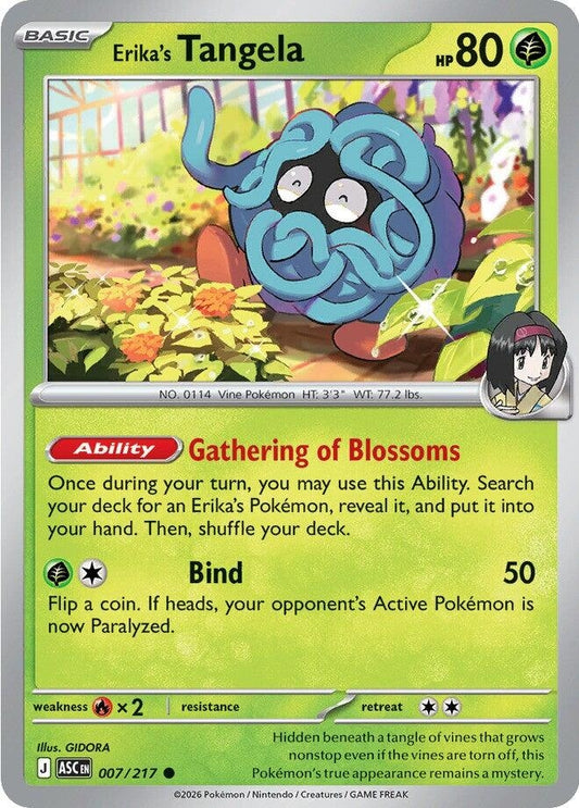 Erika's Tangela (007/217) (ASC)