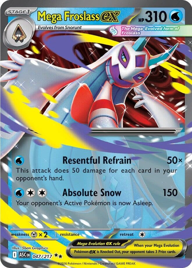 Mega Froslass ex (047/217) (ASC)