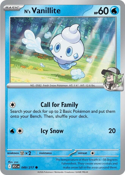 N's Vanillite (049/217) (ASC)