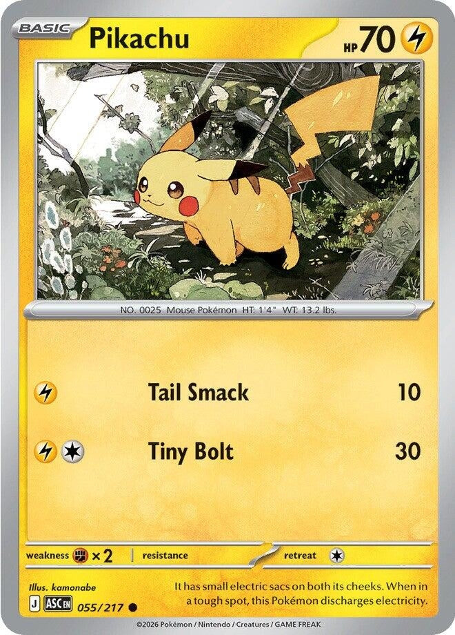 Pikachu (055/217) (ASC)