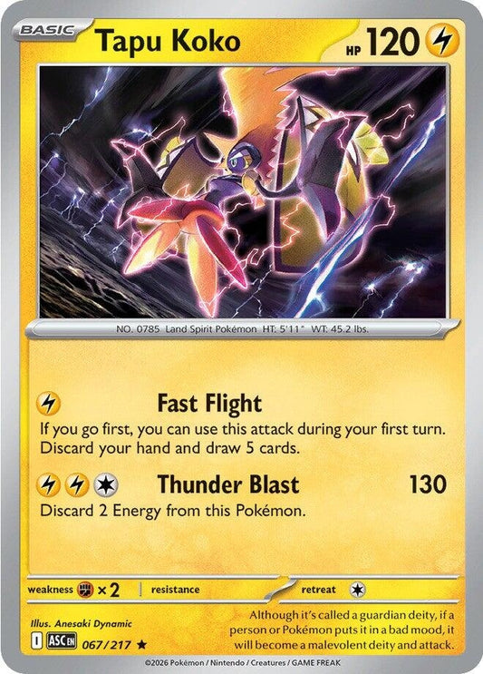 Tapu Koko (067/217) (ASC)