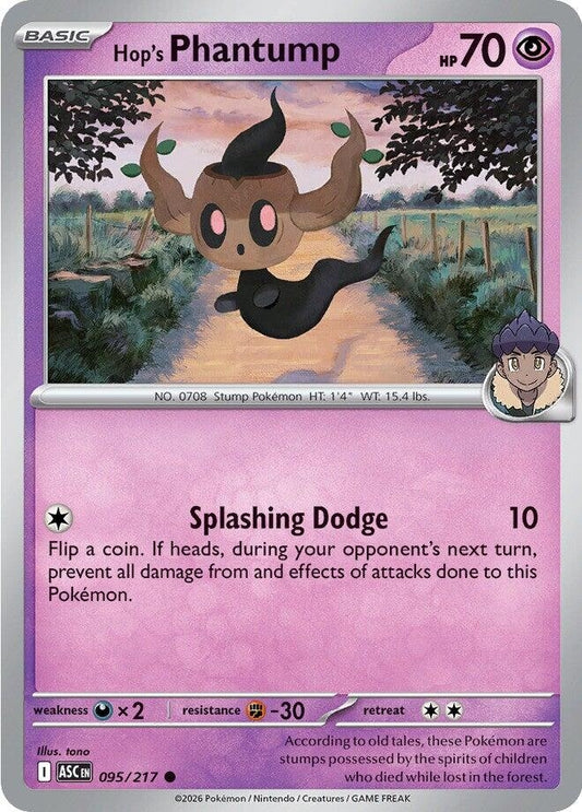 Hop's Phantump (095/217) (ASC)