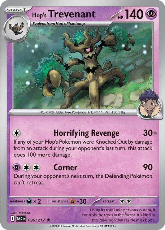 Hop's Trevenant (096/217) (ASC)