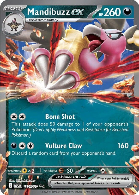 Mandibuzz ex (139/217) (ASC)