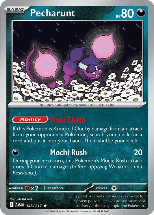 Pecharunt (143/217) (ASC)
