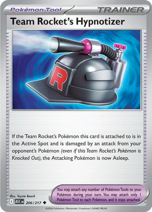 Team Rocket's Hypnotizer (206/217) (ASC)