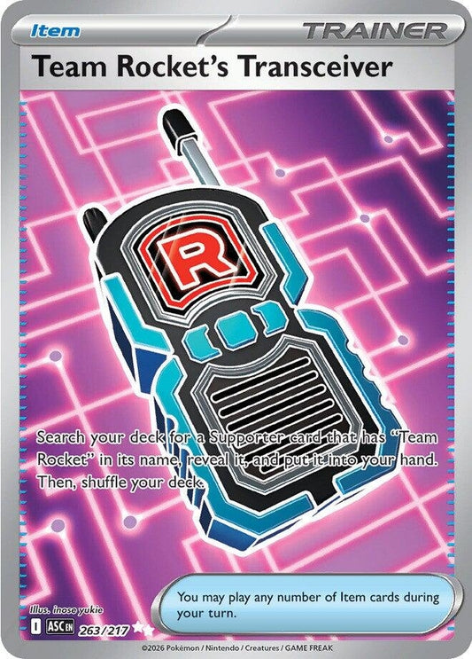 Team Rocket's Transceiver (263/217) (ASC)