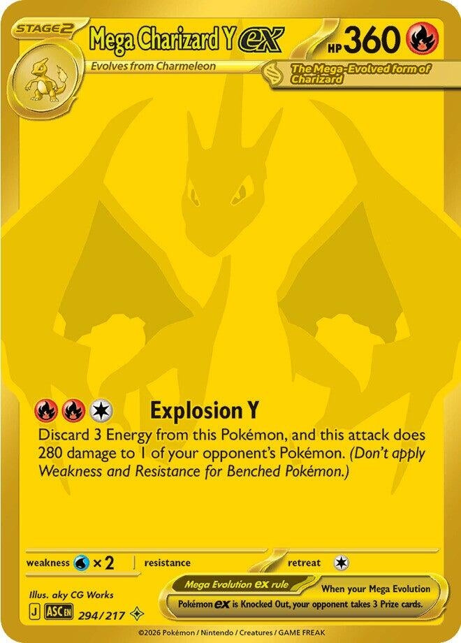 Mega Charizard Y ex (294/217) (ASC)