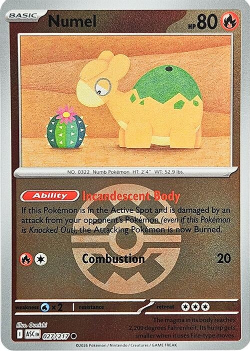 Numel - 027/217 (Quick Ball) (027/217) (ASC)