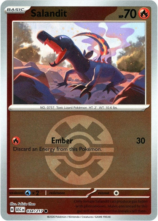 Salandit (Quick Ball) (034/217) (ASC)