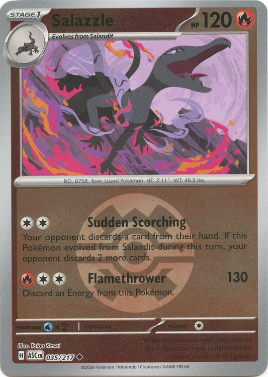 Salazzle - 035/217 (Quick Ball) (035/217) (ASC)