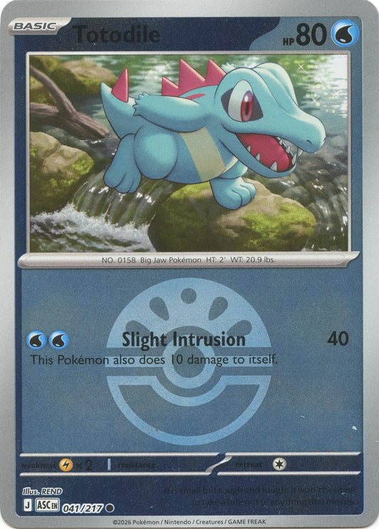 Totodile (Friend Ball) (041/217) (ASC)