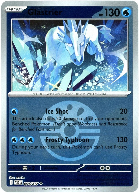 Glastrier (Friend Ball) (054/217) (ASC)