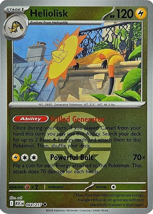 Heliolisk - 064/217 (Quick Ball) (064/217) (ASC)