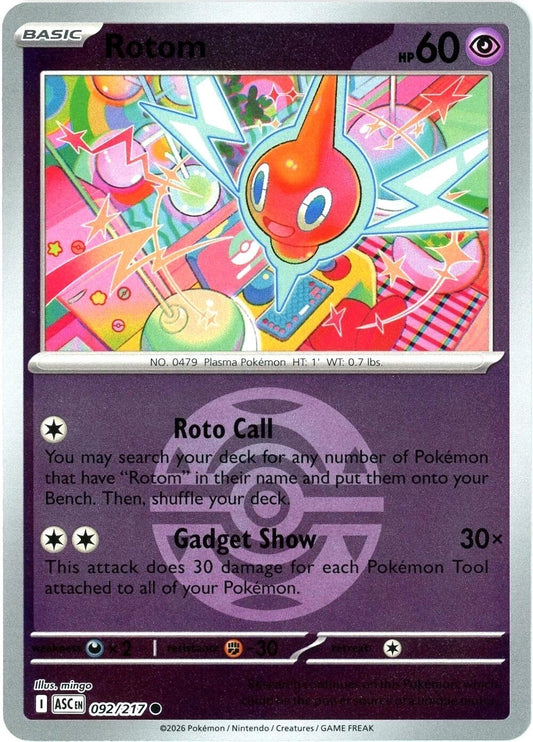 Rotom (Dusk Ball) (092/217) (ASC)
