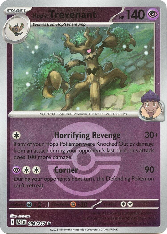 Hop's Trevenant - 096/217 (Poke Ball) (096/217) (ASC)