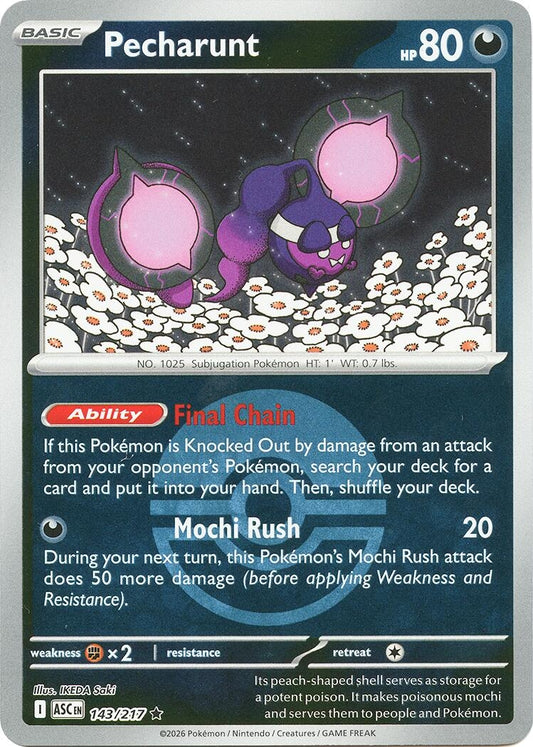 Pecharunt (Poke Ball) (143/217) (ASC)