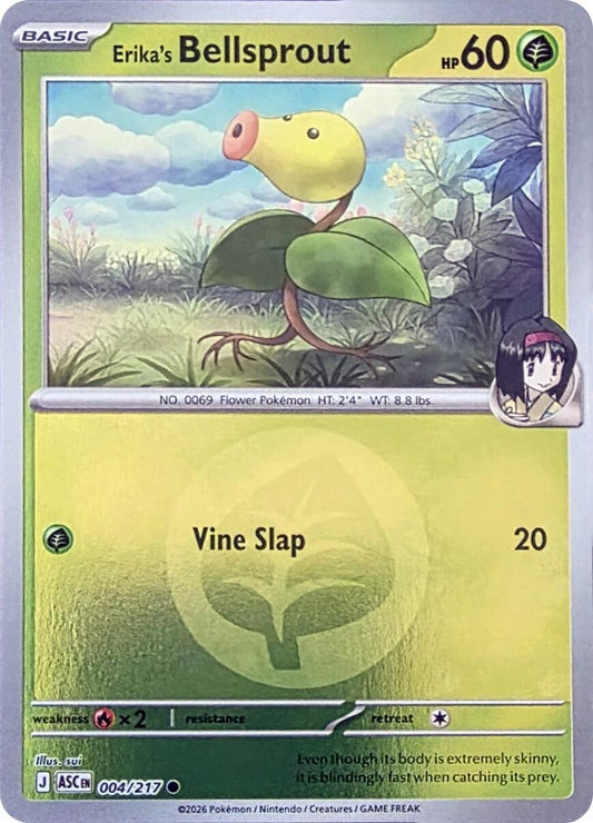 Erika's Bellsprout (Energy Symbol Pattern) (004/217) (ASC)