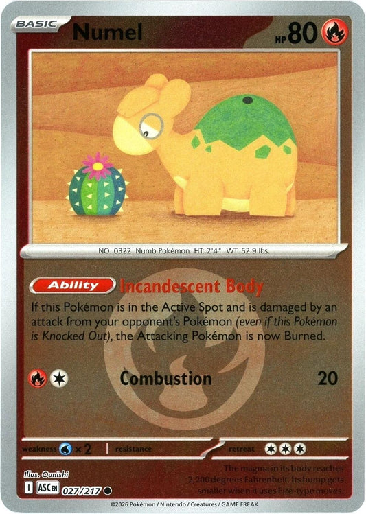 Numel - 027/217 (Energy Symbol Pattern) (027/217) (ASC)