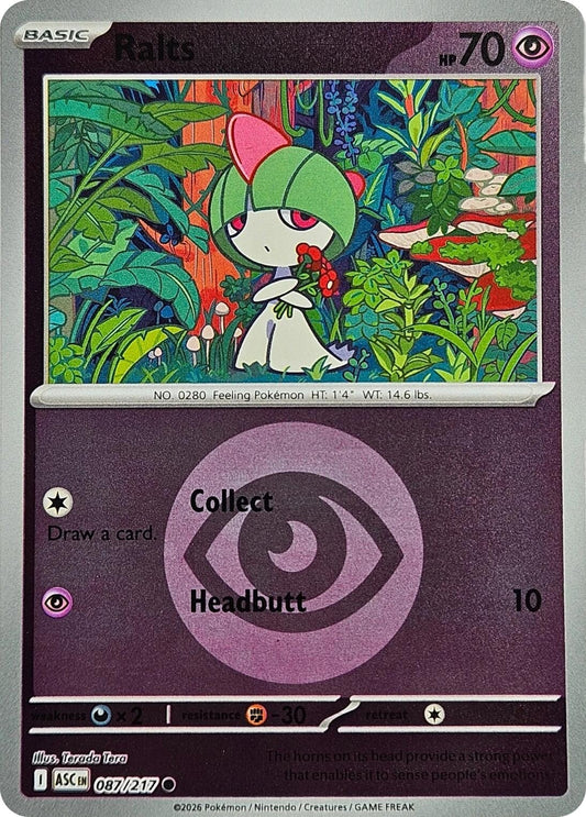 Ralts (Energy Symbol Pattern) (087/217) (ASC)