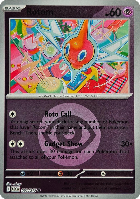 Rotom (Energy Symbol Pattern) (092/217) (ASC)