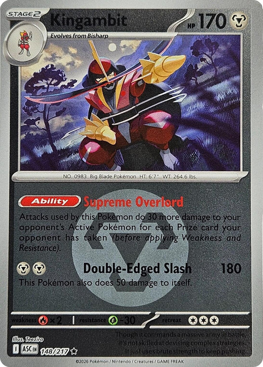 Kingambit (Energy Symbol Pattern) (148/217) (ASC)