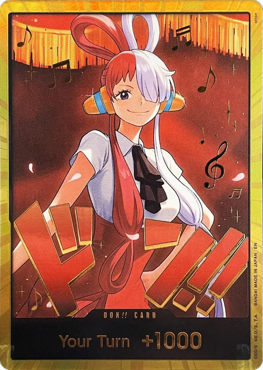 DON!! Card (Uta) (Gold) (EB-03)