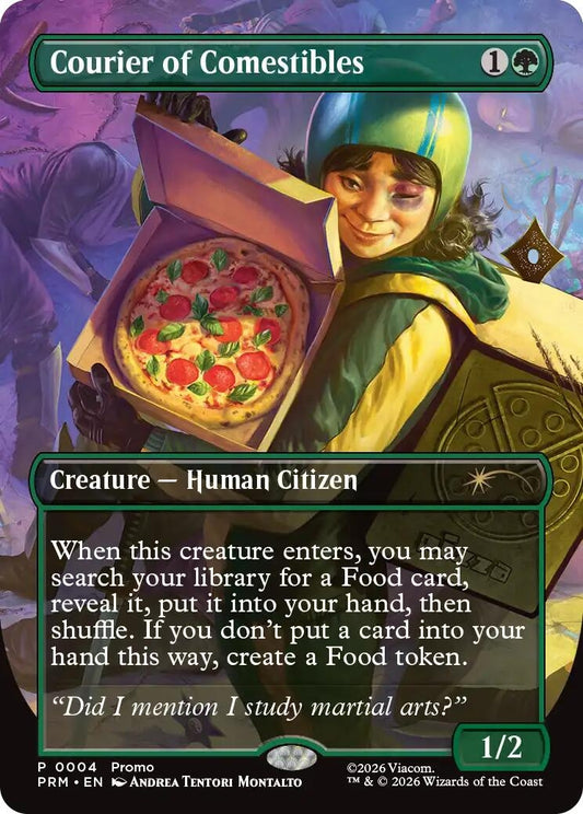 Courier of Comestibles (Borderless) (4) (UMP)