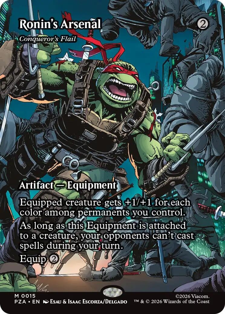 Ronin's Arsenal - Conqueror's Flail (Borderless) (15) (PZA)