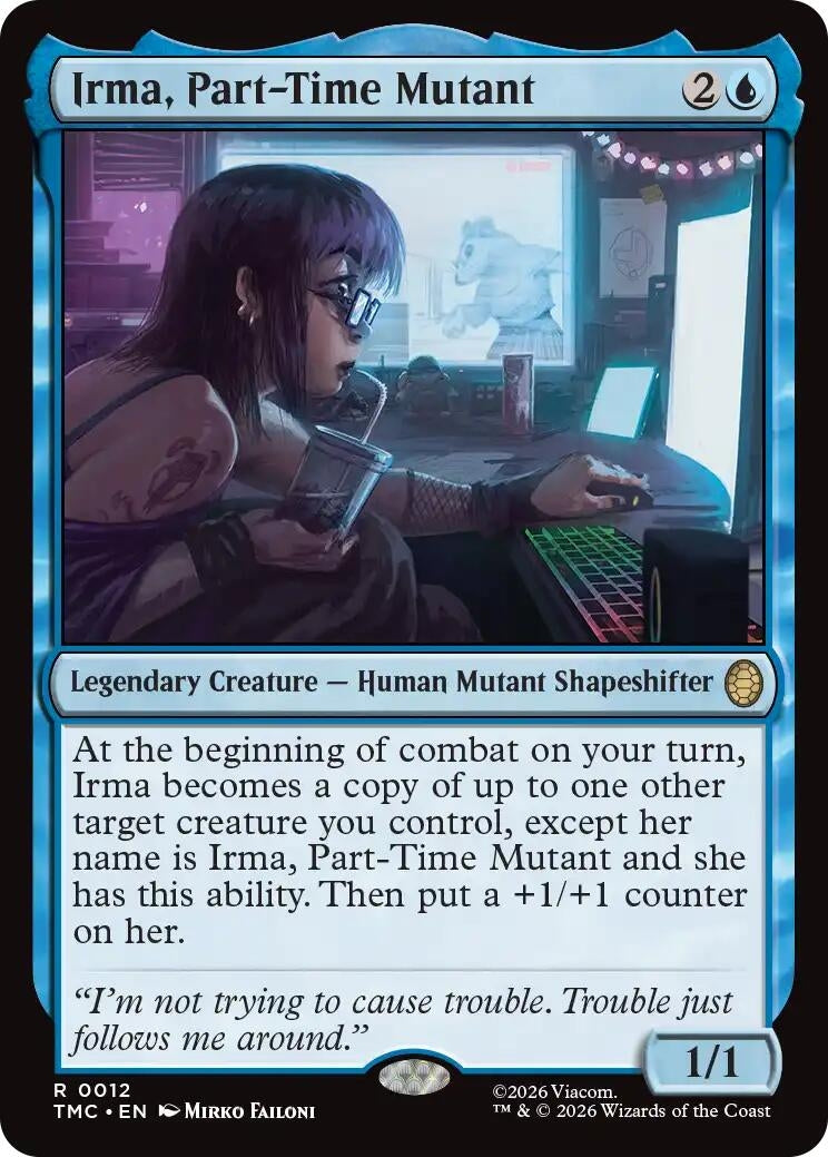 Irma, Part-Time Mutant (12) (TMC)
