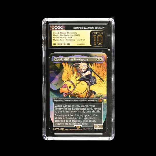 MTG Magic The Gathering Slab Cloud, Midgar Mercenary CGC Pristine 10 2025