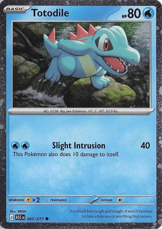 Totodile (Cosmos Holo) (041/217) (MCAP)