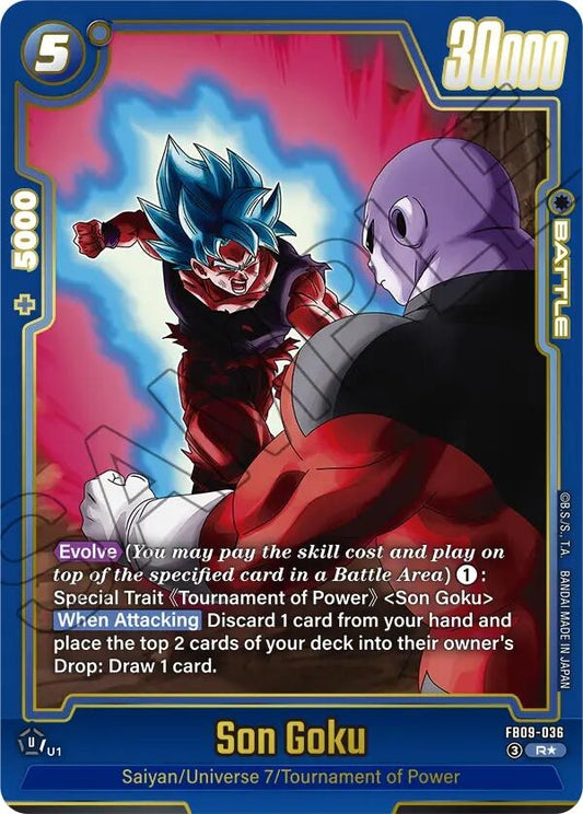 Son Goku - FB09-036 (Alternate Art) (FB09-036) (FB09)