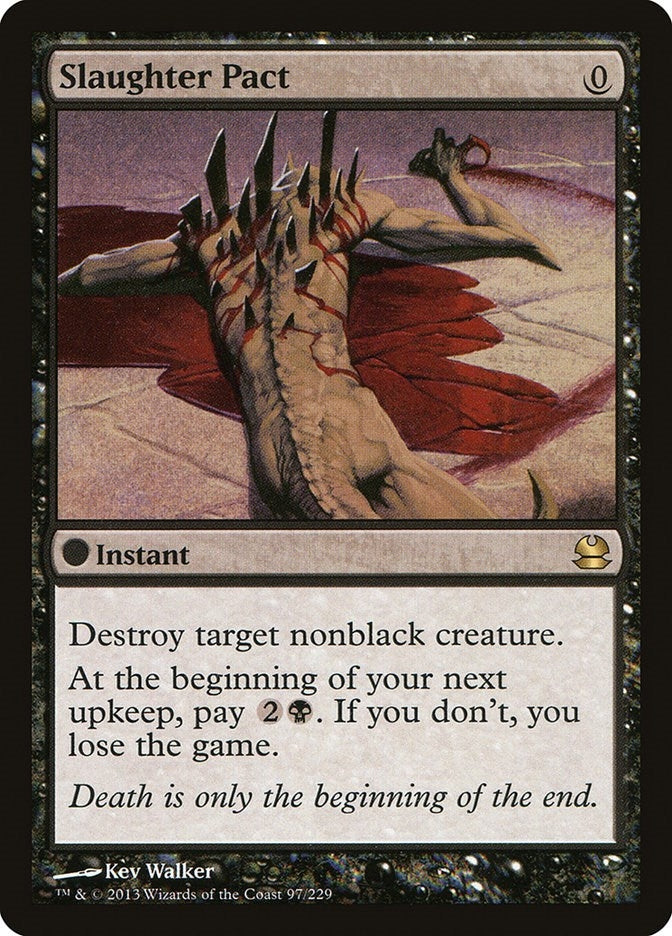 Slaughter Pact (97) (MMA)