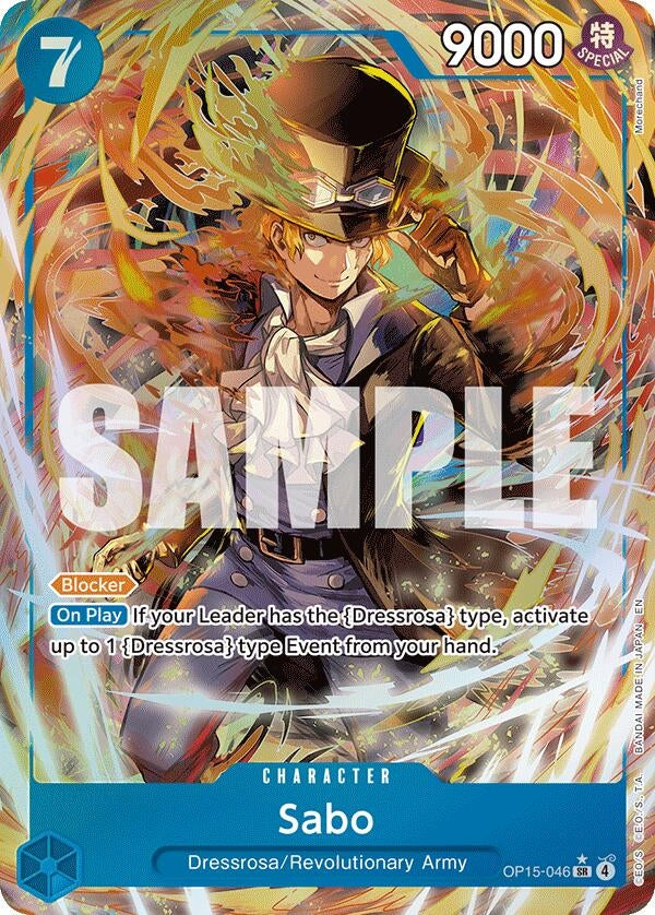 Sabo (Alternate Art) (OP15-046) (OP15-EB04)