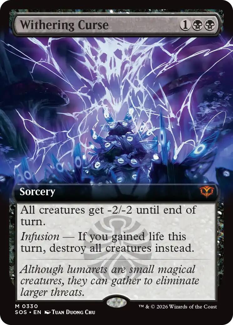 Withering Curse (Extended Art) (330) (SOS)