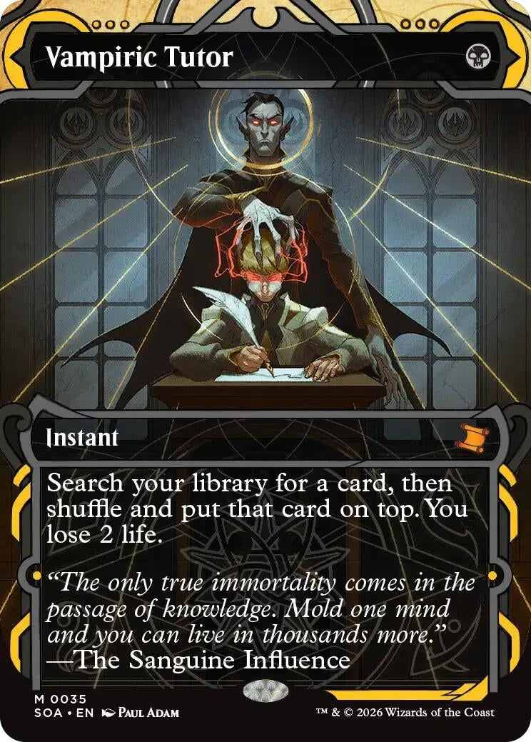 Vampiric Tutor (35) (SOA)
