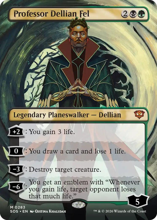 Professor Dellian Fel (Borderless) (283) (SOS)