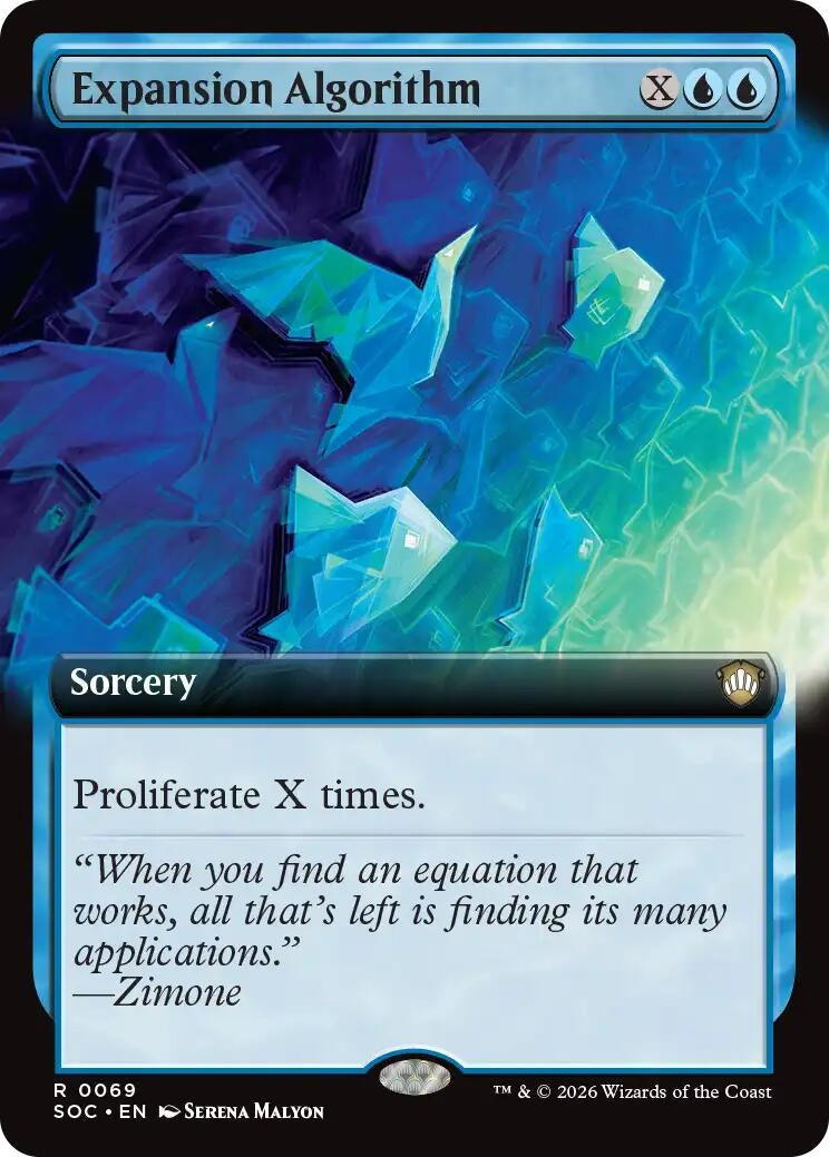 Expansion Algorithm (Extended Art) (69) (SOC)