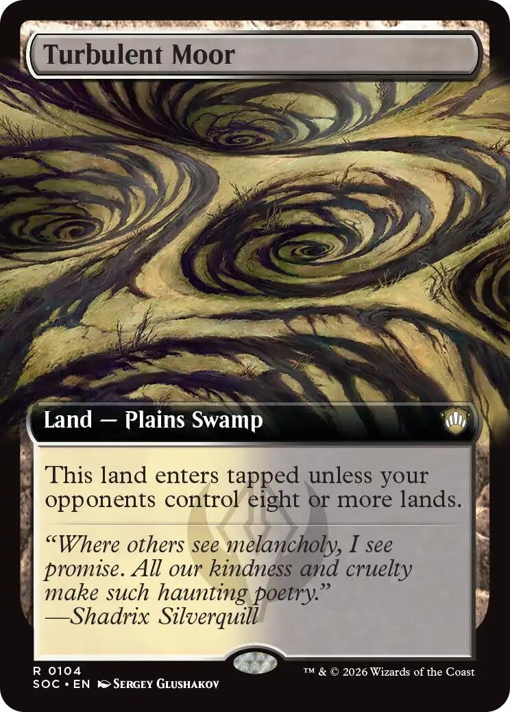 Turbulent Moor (Extended Art) (104) (SOC)