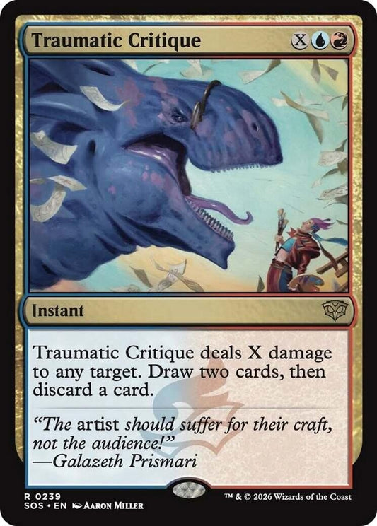 Traumatic Critique (239) (SOS)