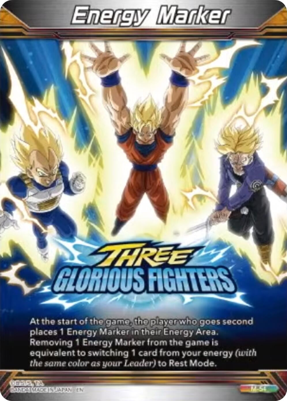 Energy Marker - Three Glorious Fighters (M-54) (M-54) (BT30)
