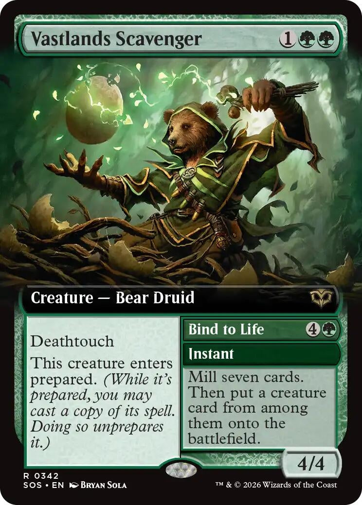 Vastlands Scavenger (Extended Art) (342) (SOS)