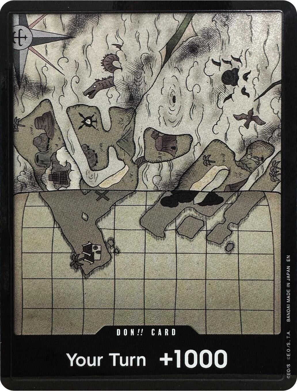 DON!! Card (Sky Island Map) (Double Pack Set Vol. 10) (OP15-EB04)