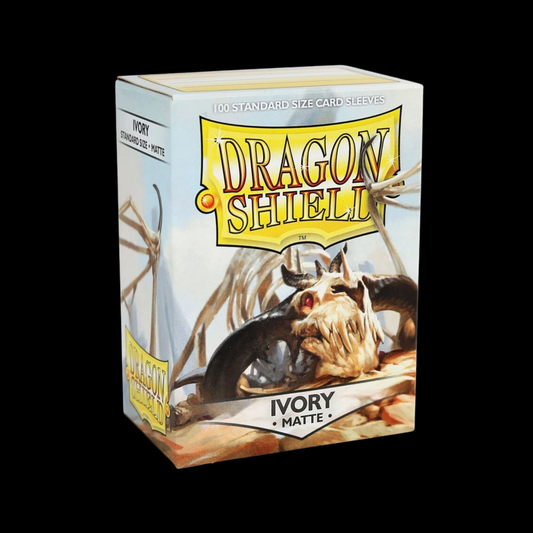 Dragon Shield Matte Ivory Sleeves 100x