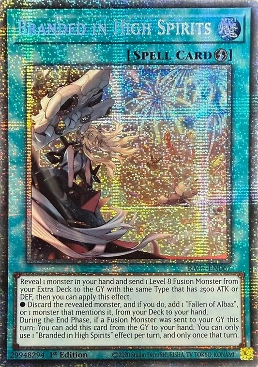 Branded in High Spirits (Starlight Rare) (RA05-EN067) (RA05)