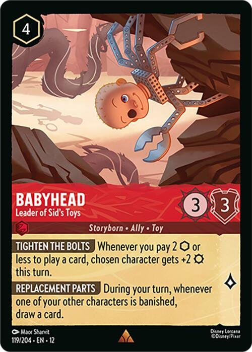 Babyhead - Leader of Sid's Toys (119/204) (12)