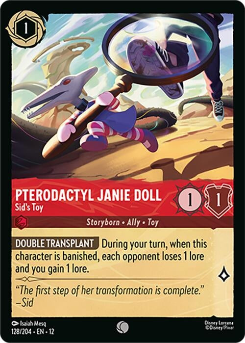 Pterodactyl Janie Doll - Sid's Toy (128/204) (12)