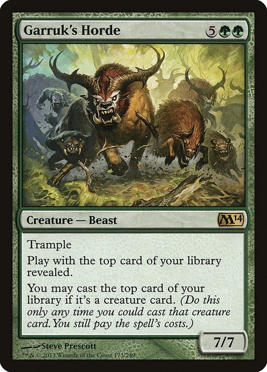 Garruk's Horde (173) (M14)